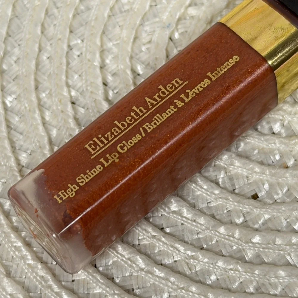 Elizabeth Arden High Shine Lip Gloss 07 Mandarin Shine Copper Bronze Shimmer 4ml